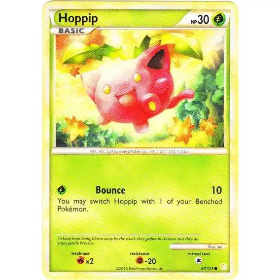 Pokemon HeartGold & Soulsilver HeartGold SoulSilver Common Hoppip #67