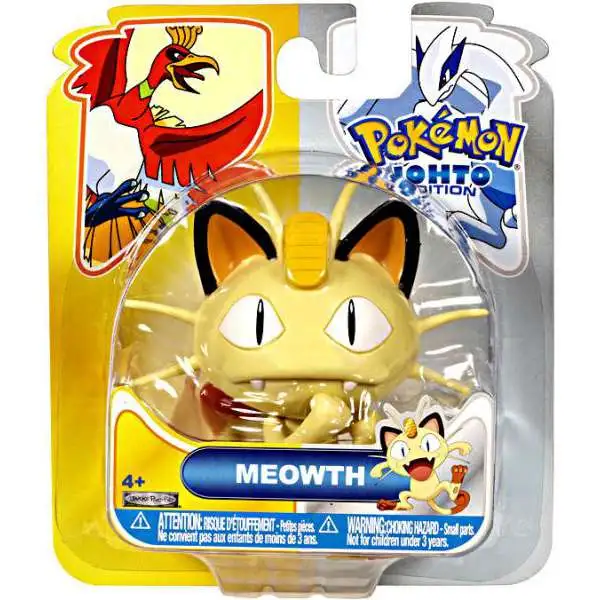 Pokemon Johto Edition Series 16 Meowth Figure