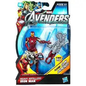 Marvel Avengers Concept Series Heavy Artillery Iron Man Action Figure