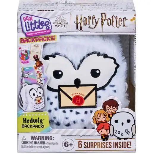 Shopkins Real Littles Harry Potter Backpacks! Hedwig Single Pack (Pre-Order ships December)