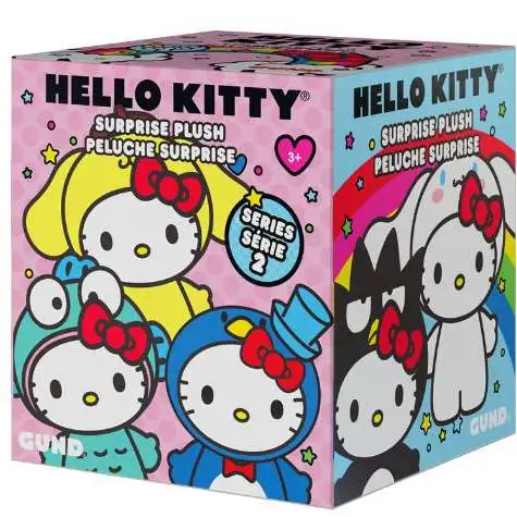 GUND HELLO KITTY NEW Blind Box Series 1 Sanrio Cat Toy Cute Mini Keychain Plush 