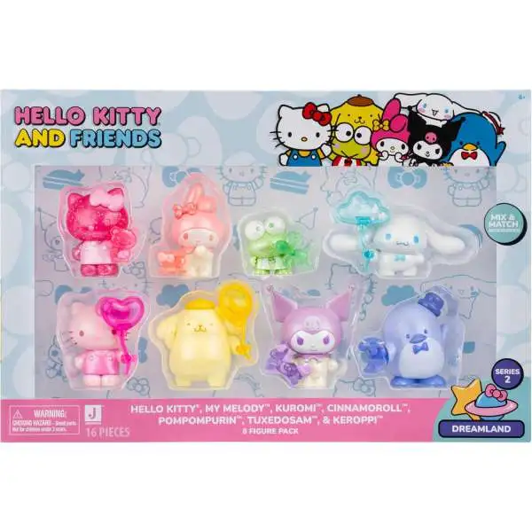 Sanrio Hello Kitty Dreamland Series 2 Mini Figure 8-Pack Hello