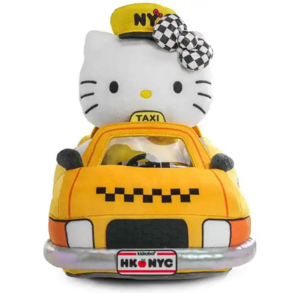Hello Kitty ドアチャイム イエロー hellokittynyctaxi.webp