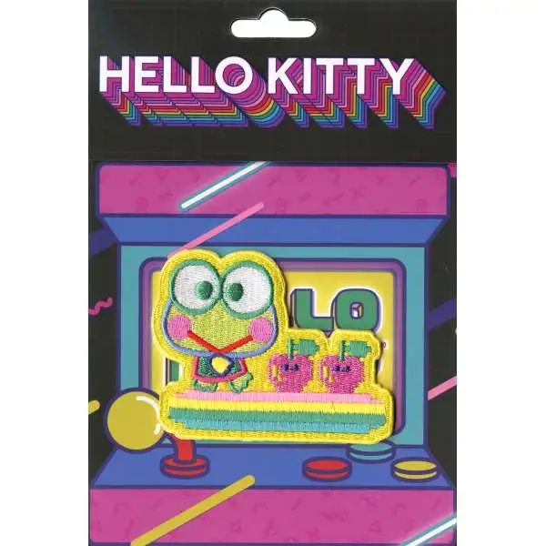 Sanrio Hello Kitty & Friends Arcade Patch Series Keroppi Garden 3.5-Inch Patch