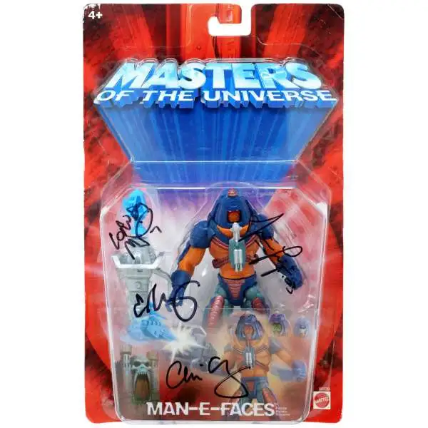 Masters of the Universe Man-E-Faces Action Figure [Autographed by Four Horsemen]