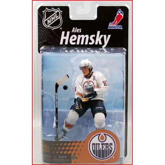McFarlane Toys NHL Edmonton Oilers Sports Hockey Exclusive Ales Hemsky Exclusive Action Figure