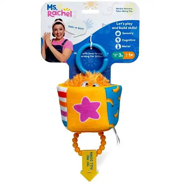 Ms. Rachel Herbie Sensory Take A Long Toy