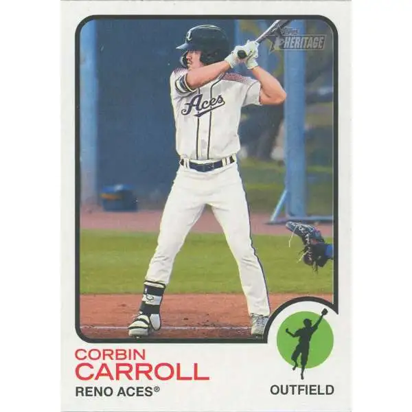 MLB Topps 2022 Heritage Baseball Corbin Carroll #121