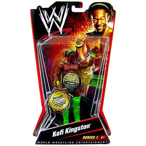 WWE Wrestling Series 1 Kofi Kingston Action Figure [Limited Edition]