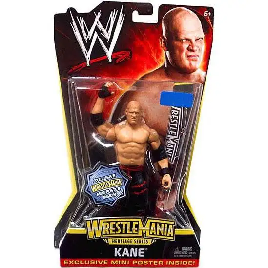 WWE Wrestling WrestleMania Heritage Series 2 Kane Exclusive Action Figure