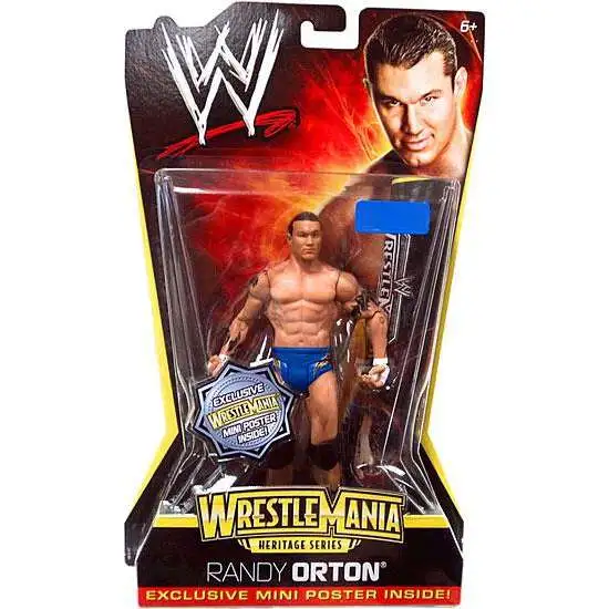 WWE Wrestling WrestleMania Heritage Series 2 Randy Orton Exclusive Action Figure