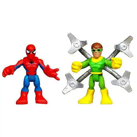 Marvel Playskool Heroes Super Hero Adventures Spider-Man & Doc Ock Action Figure 2-Pack
