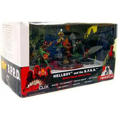 HorrorClix Hellboy and the B.P.R.D. Collector's Set