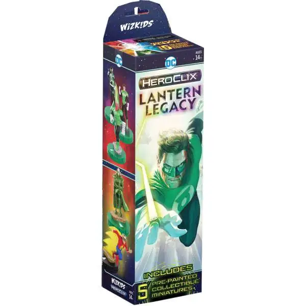 DC HeroClix Lantern Legacy Booster Pack [5 Miniatures] (Pre-Order ships January)