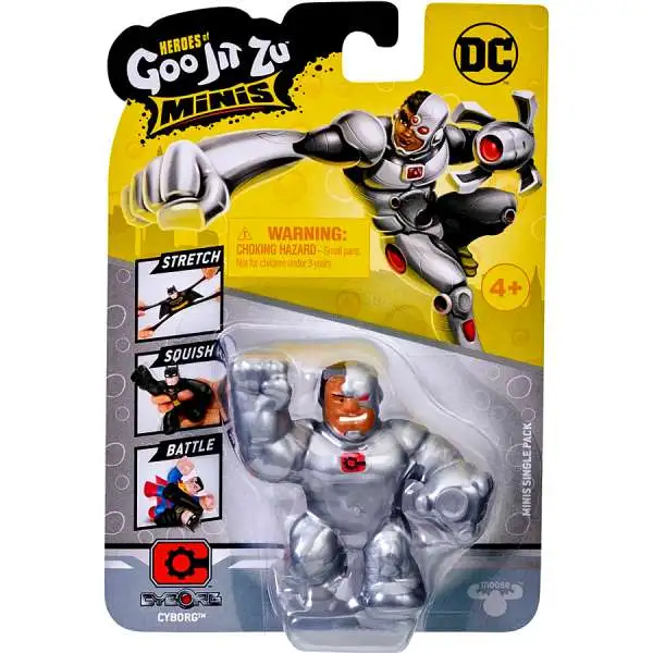 Heroes of Goo Jit Zu DC MINIS Cyborg Figure