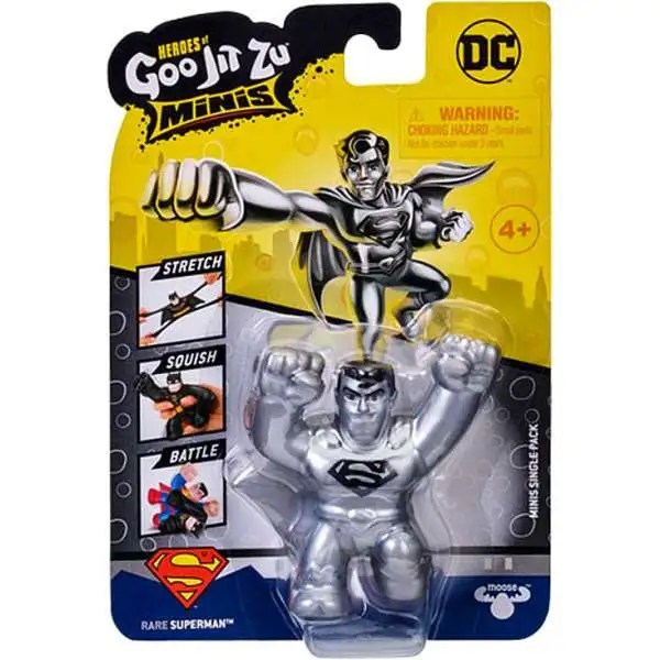 Heroes of Goo Jit Zu DC MINIS METALLIC Superman Figure [Chase Figure]