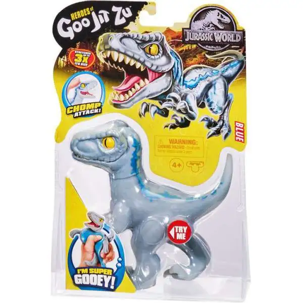 Heroes of Goo Jit Zu Jurassic World Blue Action Figure