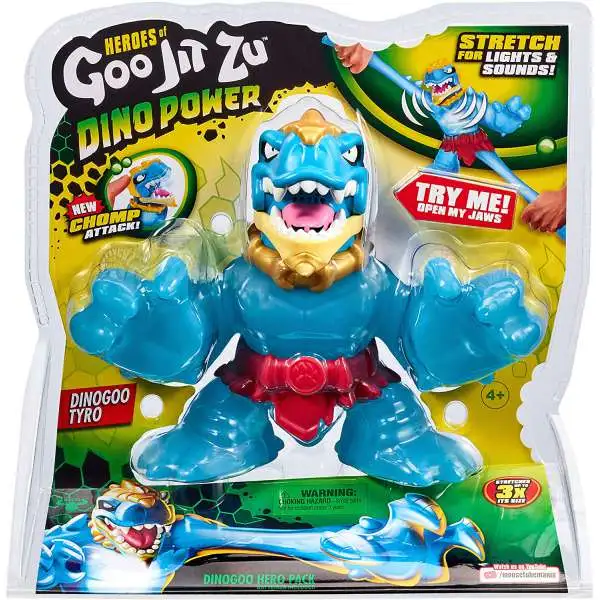 Heroes of Goo Jit Zu Dino Power Dinogoo Tyro Action Figure [Lights & Sounds!]