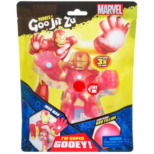 Heroes of Goo Jit Zu Marvel Iron Man Action Figure