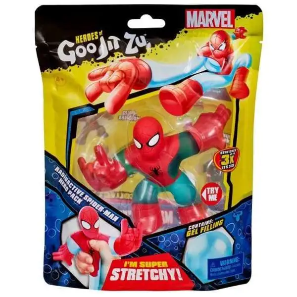 Heroes of Goo Jit Zu Marvel Radioactive Spider-Man Action Figure