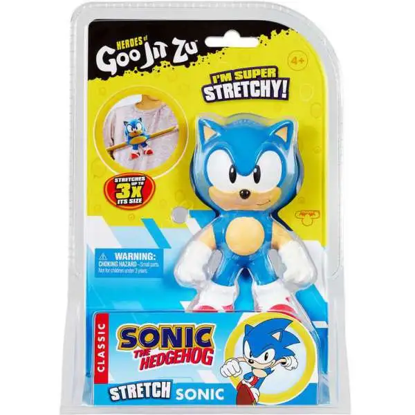 Heroes of Goo Jit Zu Sonic the Hedgehog Action Figure [Classic, Stretch Sonic!]