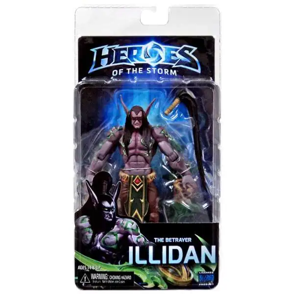 NECA Heroes of the Storm World of Warcraft The Betrayer Illidan Action Figure [Illidan Stormrage]