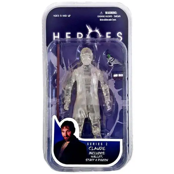 Heroes Series 2 Claude Action Figure [Clear Variant]