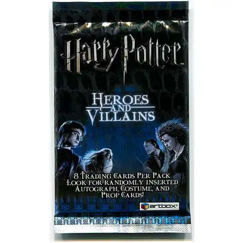 Harry Potter Heroes & Villains Trading Card Pack