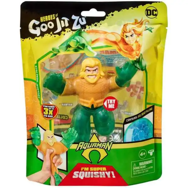 Heroes of Goo Jit Zu DC Series 2 Aquaman Action Figure