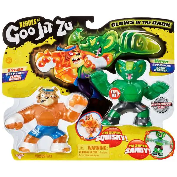 Heroes of Goo Jit Zu Deep Goo Sea King Hydra Figure with Triple Attack 3 in  1 Goo Power. Plus Light and Sound Battle Action!