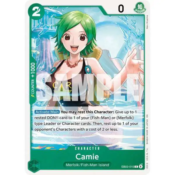 One Piece Trading Card Game Extra Booster: Heroines Edition Common Camie EB03-015