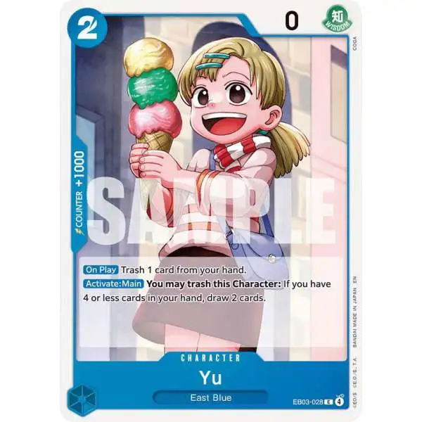 One Piece Trading Card Game Extra Booster: Heroines Edition Common Yu EB03-028