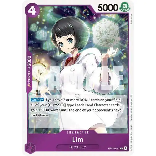 One Piece Trading Card Game Extra Booster: Heroines Edition Rare Lim EB03-037