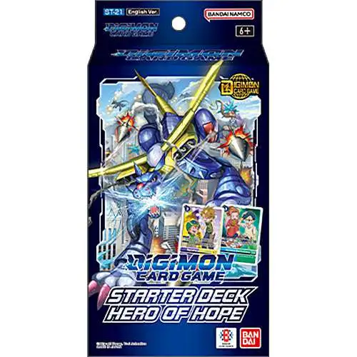 Digimon Trading Card Game Hero of Hope Starter Deck ST-21 [54 Cards]