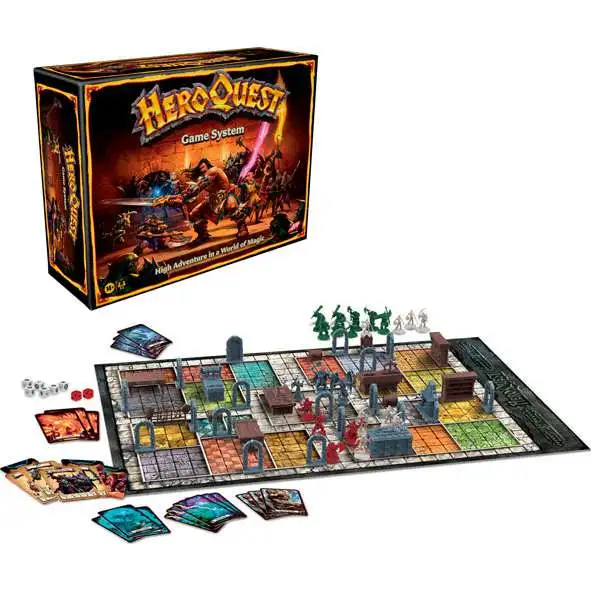 Heroquest Hero Quest Game System Board Game [70+ Miniatures!]