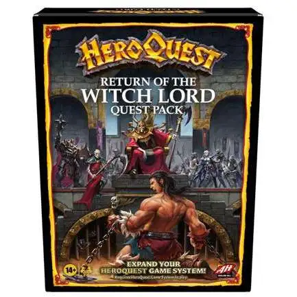 Heroquest Rise of the Dread Moon Board Game Expansion Quest Pack Hasbro ...