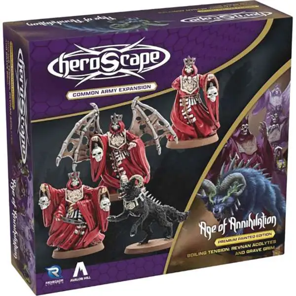 Heroscape Age of Annihilation Revnan Acolytes & Grave Grim Army Expansion (Pre-Order ships January)