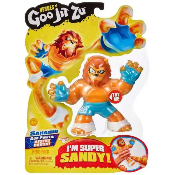 Heroes of Goo Jit Zu Sahario Action Figure [Lion]