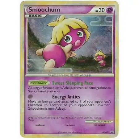 Pokemon HeartGold & Soulsilver HeartGold Holo Rare Smoochum HGSS13