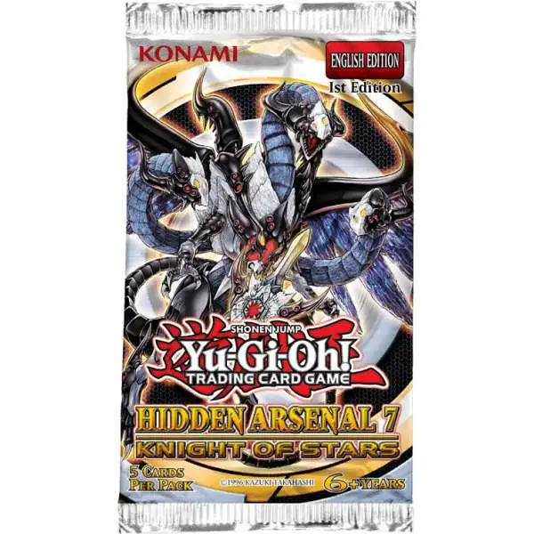 YuGiOh Hidden Arsenal 7: Knight of Stars Booster Pack [5 Cards]