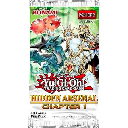 YuGiOh Hidden Arsenal: Chapter 1 Booster Pack [18 Cards]