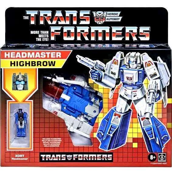 Transformers Generations Headmaster Highbrow with Xort Deluxe Action Figure [G1 Inspired]