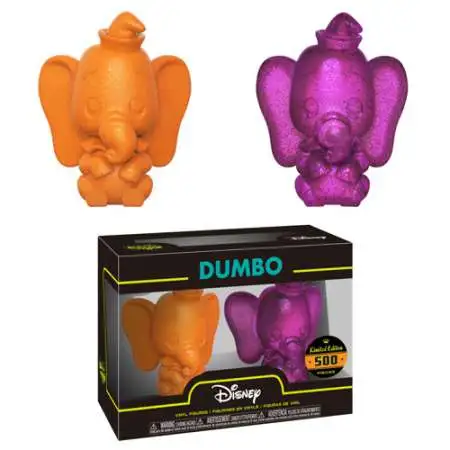 Funko Disney Hikari XS Japanese Vinyl Dumbo Vinyl Figure 2-Pack [Orange & Purple]