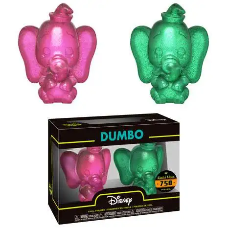 Funko Disney Hikari XS Japanese Vinyl Dumbo Vinyl Figure 2-Pack [Pink & Green]