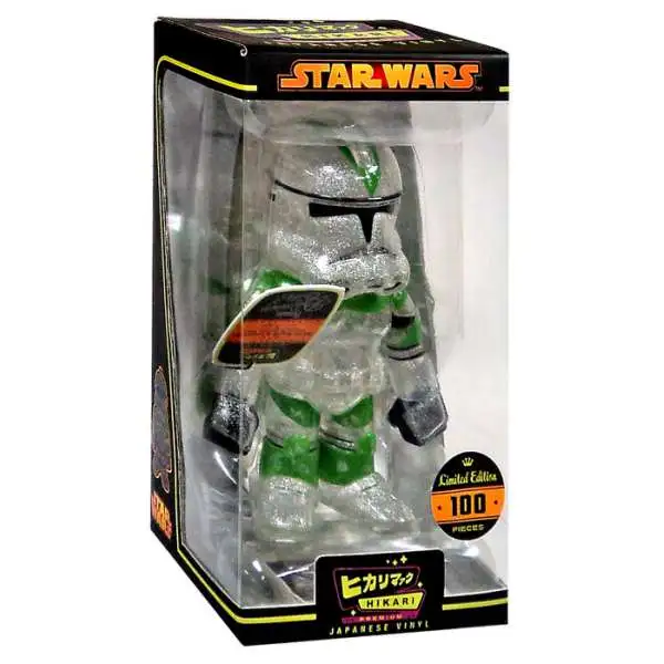 Funko Star Wars Hikari Japanese Vinyl Clone Trooper 7-Inch Vinyl Figure [Translucent Glitter Variant]