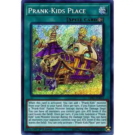 YuGiOh Hidden Summoners Secret Rare Prank-Kids Place HISU-EN023