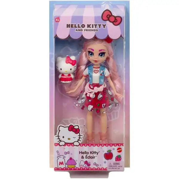 Sanrio Hello Kitty & Friends Hello Kitty & Eclair Doll [Damaged Package]