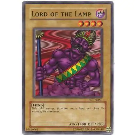 YuGiOh Hobby League Common Lord of The Lamp HL1-EN001