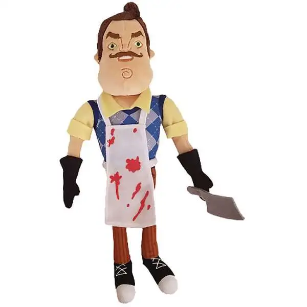 Hello Neighbor The Neighbor with Apron & Cleaver 10-Inch Plush [10"]