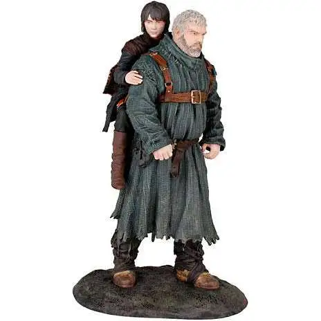 Game of Thrones Hodor & Bran Stark 9-Inch PVC Statue Figure [Damaged Package]